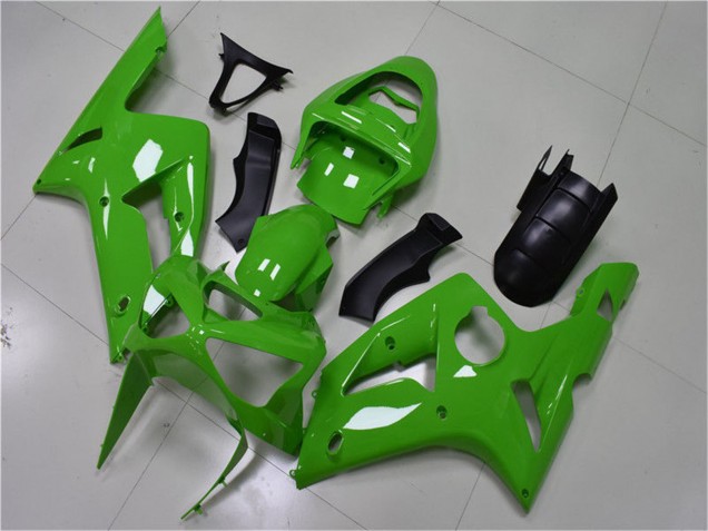 Billigste Kawasaki ZX6R Motorrad Verkleidung 2003-2004 - Grun