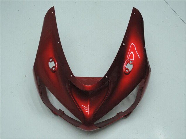 Billigste Kawasaki ZX6R Motorrad Verkleidung 2005-2006 - Bonbon Rot