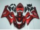 Billigste Kawasaki ZX6R Motorrad Verkleidung 2005-2006 - Bonbon Rot