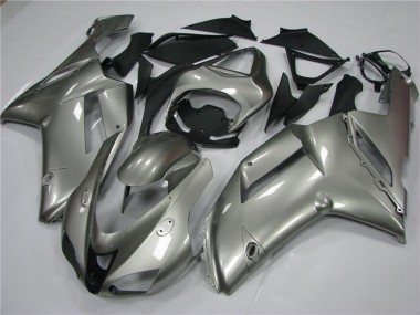 Billigste Kawasaki ZX6R Motorrad Verkleidung 2007-2008 - Grau