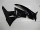 Billigste Kawasaki ZX6R Motorrad Verkleidung 2009-2012 - Glanzendes Schwarz
