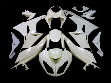 Billigste Kawasaki ZX6R Motorrad Verkleidung 2009-2012 - Unbemalt