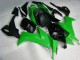 Billigste Kawasaki ZX10R Motorrad Verkleidung Kit 2008-2010 - Grun Schwarz
