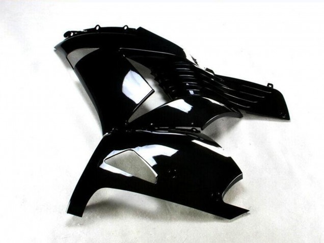 Billigste Kawasaki ZX14R ZZR1400 Motorrad Verkleidung 2006-2011 - Glanzendes Schwarz