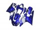 Billigste Yamaha YZF R1 Motorrad Verkleidung 2000-2001 - Blau Weiss