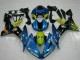 Billigste Yamaha YZF R1 Motorrad Verkleidung 2004-2006 - Blau Gelb Hai