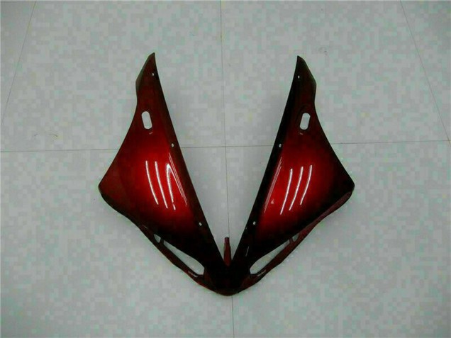Billigste Yamaha YZF R1 Motorrad Verkleidung 2004-2006 - Kastanienbraun Rot Matt Schwarz