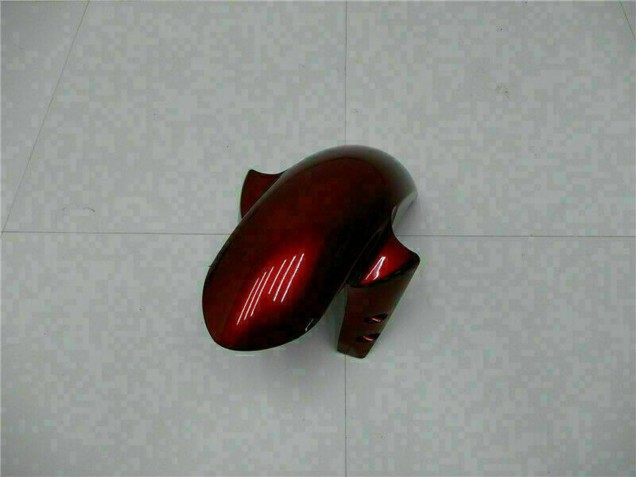 Billigste Yamaha YZF R1 Motorrad Verkleidung 2004-2006 - Kastanienbraun Rot Matt Schwarz