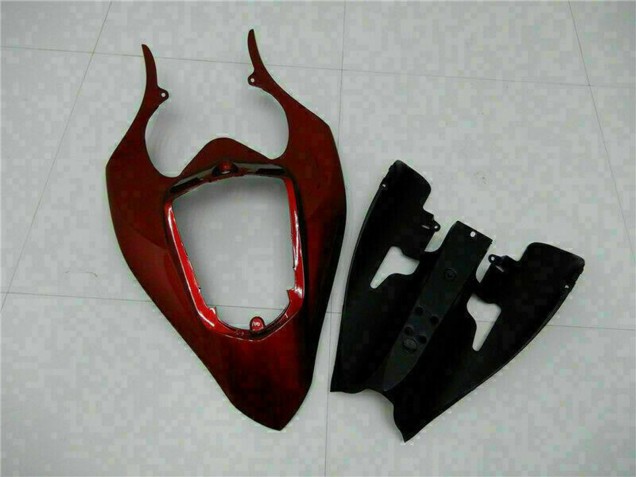 Billigste Yamaha YZF R1 Motorrad Verkleidung 2004-2006 - Kastanienbraun Rot Matt Schwarz