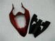 Billigste Yamaha YZF R1 Motorrad Verkleidung 2004-2006 - Kastanienbraun Rot Matt Schwarz