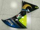 Billigste Yamaha YZF R1 Motorrad Verkleidung 2009-2011 - Blau Gelb Hai
