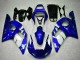 Billigste Yamaha YZF R6 Motorrad Verkleidung 1998-2002 - Blau Weiss