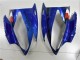 Billigste Yamaha YZF R6 Motorrad Verkleidung 2006-2007 - Blau Gelb Glanzendes Schwarz Hai