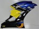 Billigste Yamaha YZF R6 Motorrad Verkleidung 2006-2007 - Blau Gelb Glanzendes Schwarz Hai
