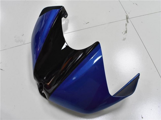 Billigste Yamaha YZF R6 Motorrad Verkleidung 2006-2007 - Blau Gelb Glanzendes Schwarz Hai