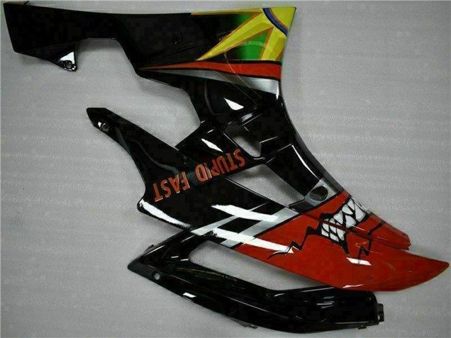 Billigste Yamaha YZF R6 Motorrad Verkleidung 2006-2007 - Gelb Blau Rot Glanzendes Schwarz Hai