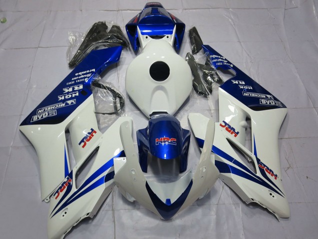 Billigste Honda CBR1000RR Motorrad Verkleidung 2004-2005 - Weiss Blau HRC