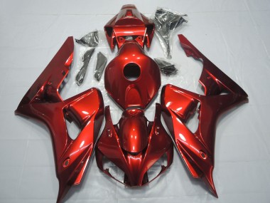 Billigste Honda CBR1000RR Motorrad Verkleidung 2006-2007 - Dunkel Rot