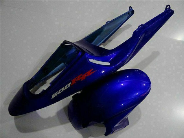 Billigste Honda CBR600RR Motorrad Verkleidung Kit 2003-2004 - Blau Glanzendes Schwarz