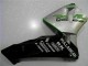 Billigste Honda CBR600RR Motorrad Verkleidung 2003-2004 - Silber Grun Glanzendes Schwarz