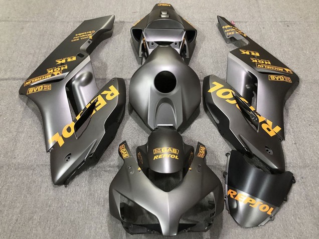 Billigste Honda CBR1000RR Motorrad Verkleidung 2004-2005 - Matt Grau Gold Repsol