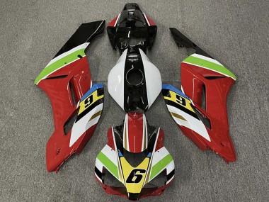 Billigste Honda CBR1000RR Motorrad Verkleidung 2004-2005 - Weiss Rot Grun Gelb Glanzendes Schwarz 6