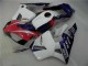 Billigste Honda CBR600RR Motorrad Verkleidung 2003-2004 - Weiss Rot Blau