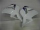 Billigste Honda CBR600RR Motorrad Verkleidung 2003-2004 - Weiss Rot Blau