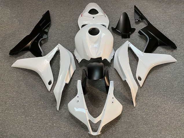 Billigste Honda CBR600RR Motorrad Verkleidung 2007-2008 - Weiss Matt Schwarz