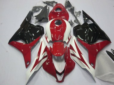 Billigste Honda CBR600RR Motorrad Verkleidung 2009-2012 - Weiss Rot Glanzendes Schwarz OEM Stil
