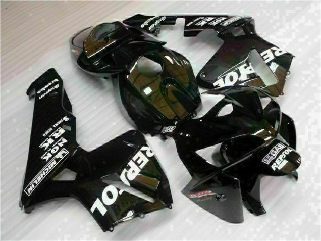 Billigste Honda CBR600RR Motorrad Verkleidung 2005-2006 - Schwarz Repsol