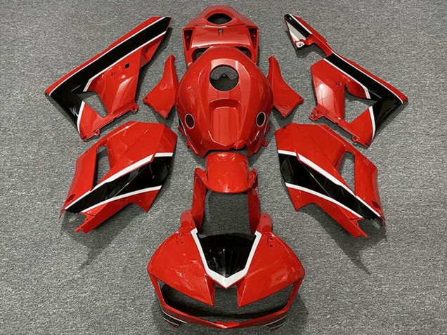 Billigste Honda CBR600RR Motorrad Verkleidung 2013-2023 - Rot Schwarz Weiss Gelb