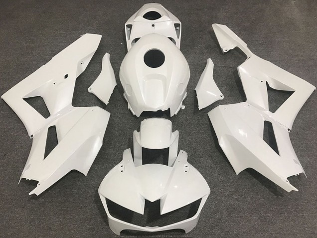 Billigste Honda CBR600RR Motorrad Verkleidung 2013-2023 - Glanzendes Weiss