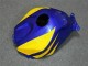 Billigste Honda CBR600RR Motorrad Verkleidung 2005-2006 - Gelb Blau