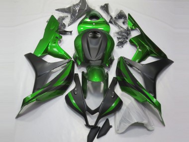 Billigste Honda CBR600RR Motorrad Verkleidung 2007-2008 - Grun Matt Schwarz