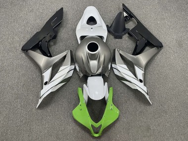 Billigste Honda CBR600RR Motorrad Verkleidung 2007-2008 - Silber Weiss Grun Glanzendes Schwarz