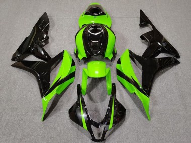 Billigste Honda CBR600RR Motorrad Verkleidung 2007-2008 - Grun Glanzendes Schwarz