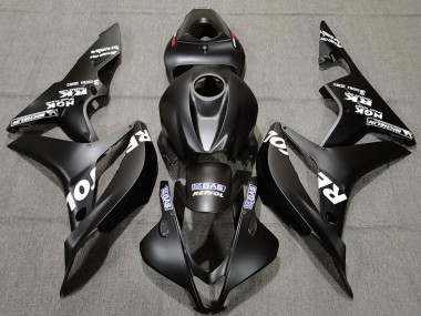 Billigste Honda CBR600RR Motorrad Verkleidung 2007-2008 - Matt Schwarz Weiss Repsol
