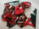Billigste Honda CBR600RR Motorrad Verkleidung 2005-2006 - Rot Schwarz