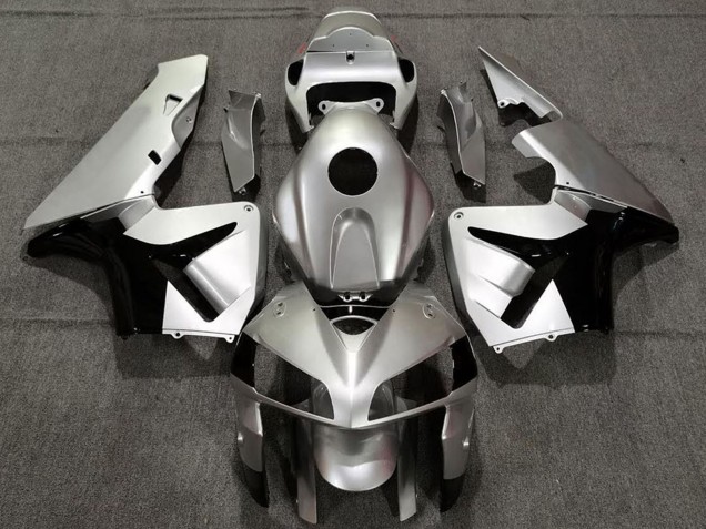 Billigste Honda CBR600RR Motorrad Verkleidung 2005-2006 - Matt Silber und Schwarz