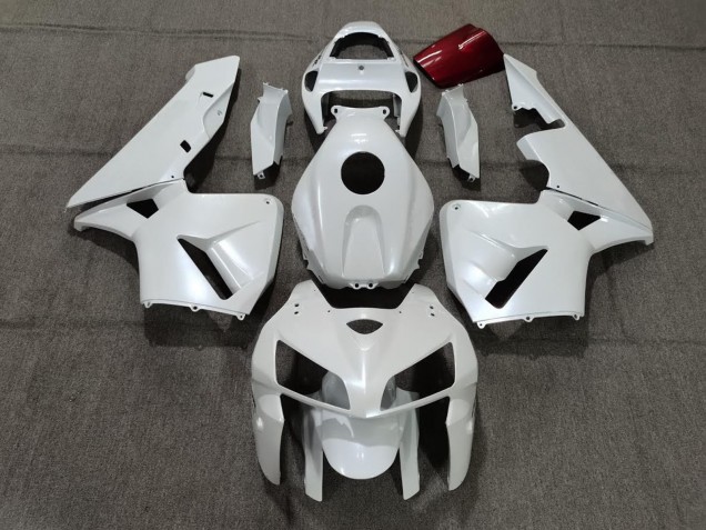 Billigste Honda CBR600RR Motorrad Verkleidung 2005-2006 - Perl Weiss