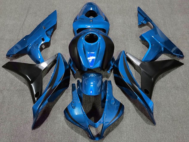 Billigste Honda CBR600RR Motorrad Verkleidung 2007-2008 - Sapphire Blau Schwarz OEM Stil