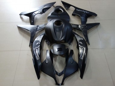 Billigste Honda CBR600RR Motorrad Verkleidung 2007-2008 - Matt Dunkel Blau