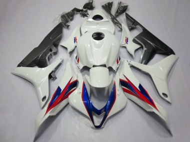Billigste Honda CBR600RR Motorrad Verkleidung 2007-2008 - Weiss Rot Blau HRC