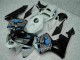 Billigste Honda CBR600RR Motorrad Verkleidung 2005-2006 - Weiss Schwarz Grun