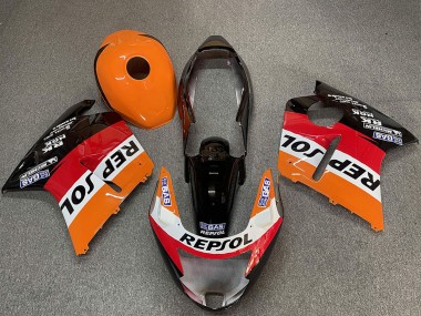 Billigste Honda CBR1100XX Blackbird Motorrad Verkleidung 1996-2007 - Orange Weiss Rot Glanzendes Schwarz Repsol