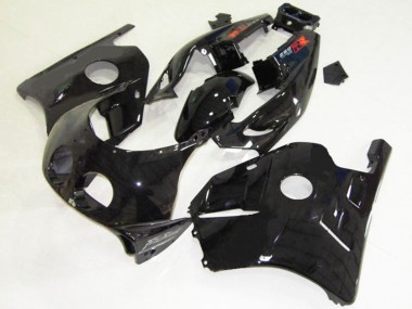 Billigste Honda CBR250RR Motorrad Verkleidung 1990-1998 - Glanzendes Schwarz