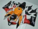 Billigste Honda CBR600RR Motorrad Verkleidung 2007-2008 - Orange Weiss Rot Glanzendes Schwarz Repsol