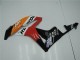 Billigste Honda CBR600RR Motorrad Verkleidung 2007-2008 - Orange Weiss Rot Glanzendes Schwarz Repsol