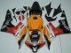 Billigste Honda CBR600RR Motorrad Verkleidung 2007-2008 - Orange Weiss Rot Glanzendes Schwarz Repsol